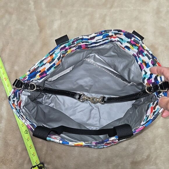 Kate Spade Signature Spade Quilted Bon Shopper Diaper Bag/ Tote Bag - Picture 11 of 13